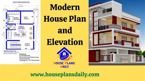 Modern House Floor Plans And Elevations | Viewfloor.co