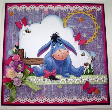 An Eeyore Birthday Card | Eeyore, Baby disney, Kids cards