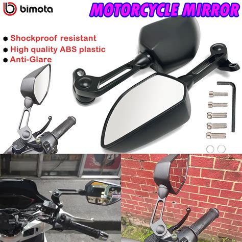 Bimota Motorcycle Ducati Type Side Mirror Wide No Grade Mirror 2PCS For