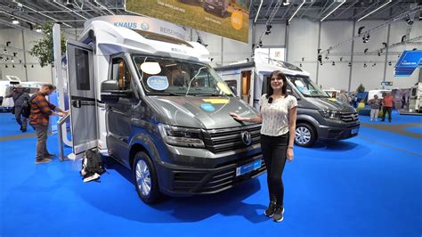 Wohnmobil Messe Neuheiten 2024 KNAUS VAN WAVE 640 LÄNGS EINZELBETTEN