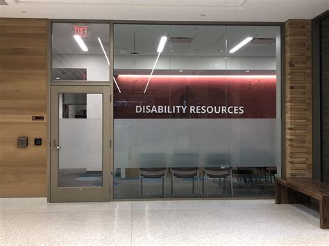 New Student Services Building Disability Resources