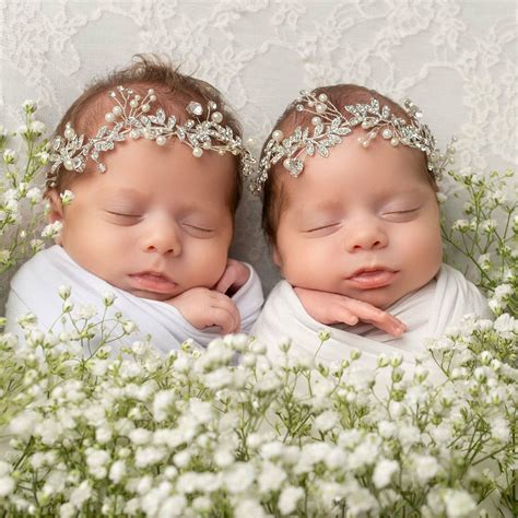 baby identical twin girls