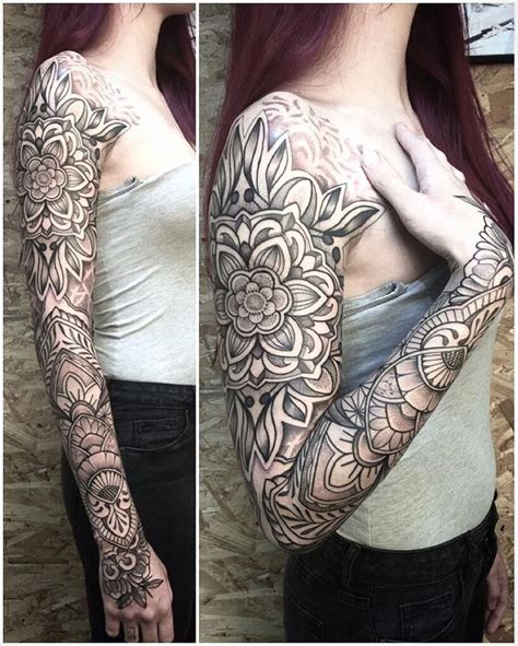 Mandala Tattoo Design Mandalatattoo Sleeve Tattoos For Women