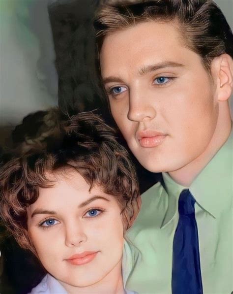 Elvis And Priscilla Priscilla Presley Le King Young Elvis Elvis Presley Pictures Austin