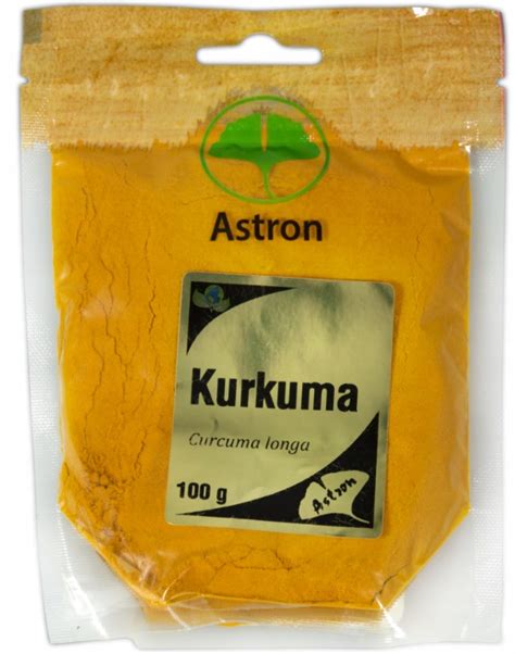 Astron KURKUMA MIELONA 100 w proszku CURCUMA 100g porównaj ceny