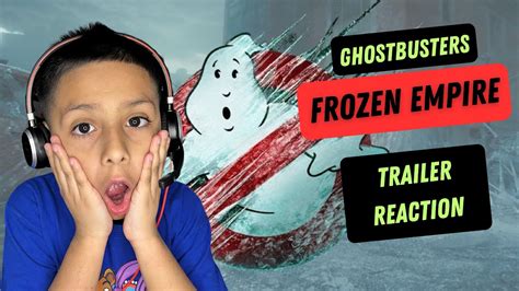 Ghostbusters Frozen Empire Trailer Reaction YouTube