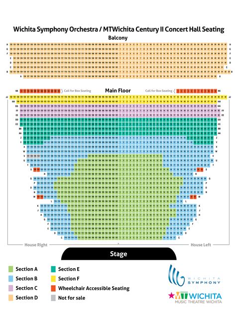 Seating Charts & Pricing | Wichita Symphony Orchestra