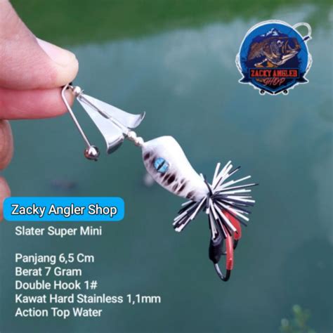 Jual Slater Super Mini Umpan Casting Gabus Shopee Indonesia