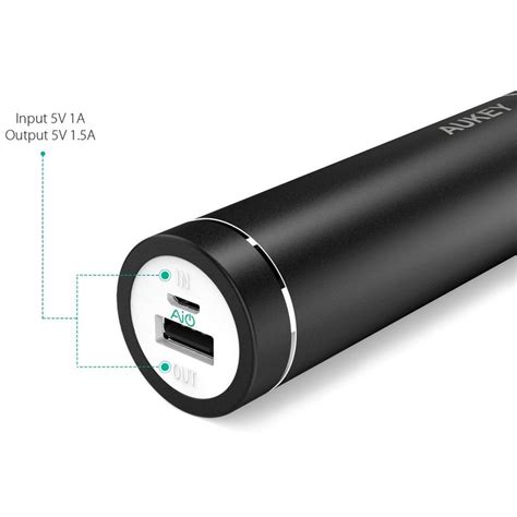 Aukey Pb N Powerbank Mah Negra