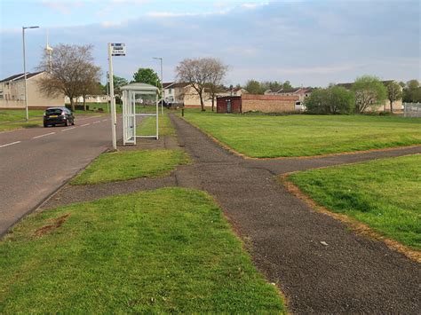 Bus Stop On Keir Hardie Road Larkhall © Wrobison Cc By Sa20