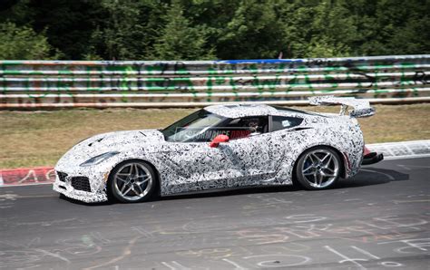 2018 Chevrolet Corvette Zr1 Spotted With Loud Lt5 Dohc V8 Video