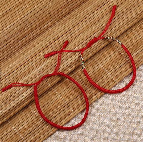 Red Bracelet Red String Bracelet Friends Bracelet Yoga Etsy