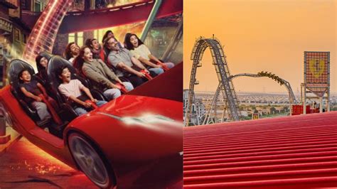 Abu Dhabi S Ferrari World Sideway Drop Get S A Final Go Ahead The Ride