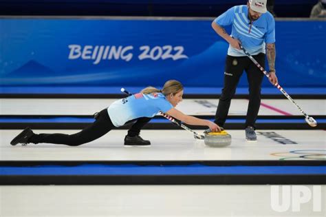 Photo Team Usa Compete In The Mixed Doubles Round Robin Session 1