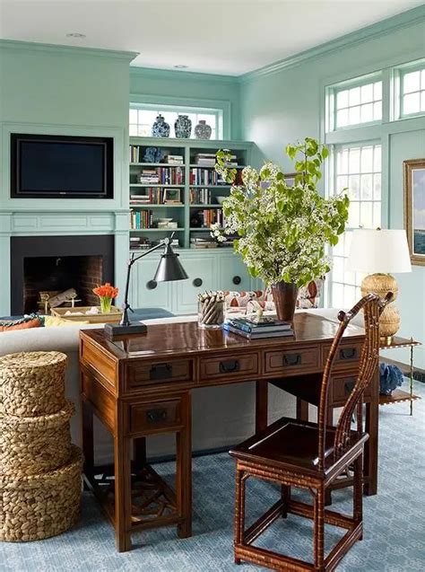 85 Cool Home Office Nooks In Living Rooms Digsdigs