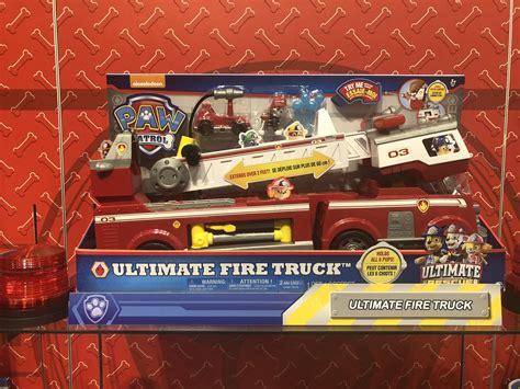 Paw Patrol Ultimate Rescue Fire Truck Playset | Fire trucks, Paw patrol ...