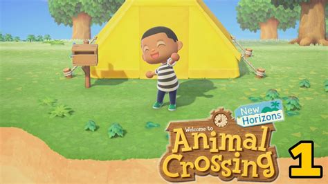 Starting Over Animal Crossing New Horizons Playthrough Partday 1