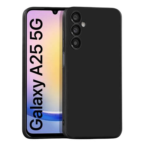 Buy Samsung A25 5g Space Cloth Silicon Back Case Black