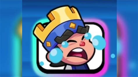 Little Prince Crying Emote 😭 Clash Royale Best Emotes Of Clash