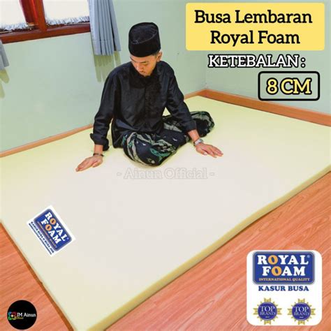 Jual Busa Kasur Royal Foam Lembaran Tebal Cm X Cm X Cm