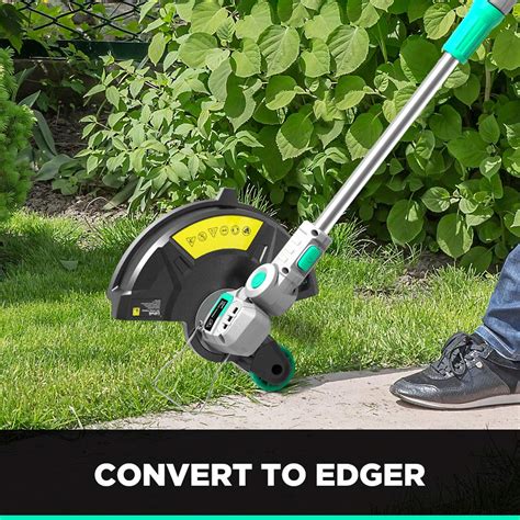 Litheli Cordless String Trimmer 12 Inch 20V Battery Grass Trimmer