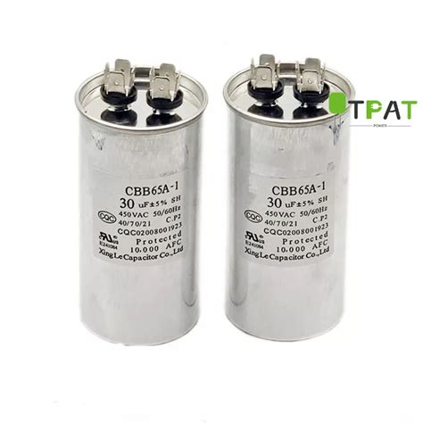 CBB65 Air Conditioner External Machine Capacitor Compressor 25uf 30uf