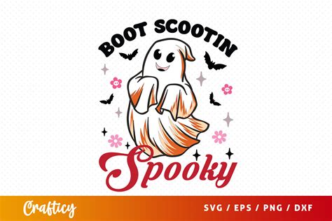 Boot Scootin Spooky Svg Graphic By Graftify Creative Fabrica