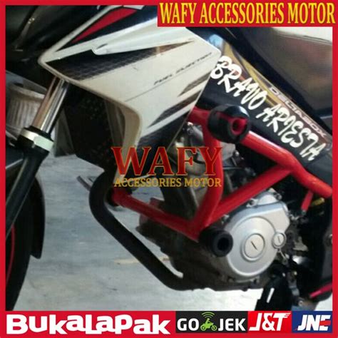 Jual Tubular New Vixion NVA NVL Crash Bar Di Lapak Wafy Accessoris