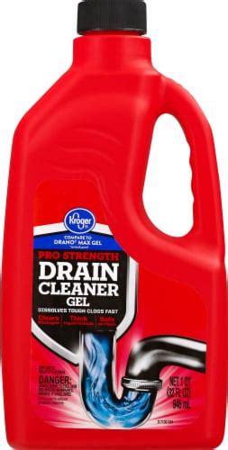 Kroger® Pro Strength Drain Cleaner Gel 32 Fl Oz Ralphs