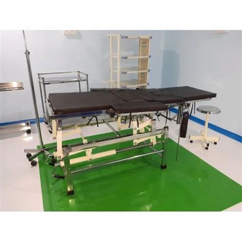 Stainless Steel And Fabric Hospital Operation Table at best price in Kalyan