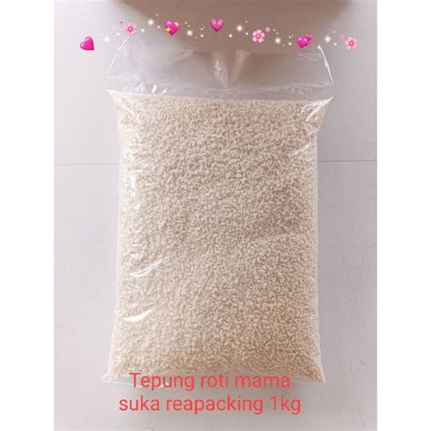 Jual Tepung Roti Mama Suka White Bread Crumbe Repacking 1kg Shopee Indonesia