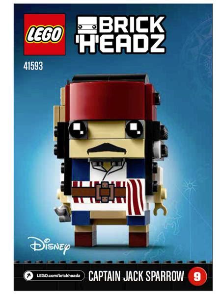 Lego 41593 Captain Jack Sparrow BrickHeadz Aukro