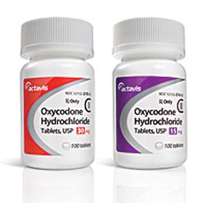 Actavis Reintroduces Oxycodone In The US