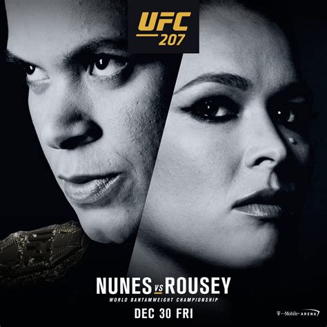 Frank Pozen's Big Bad Blog: Amanda Nunes vs Ronda Rousey set for Dec ...