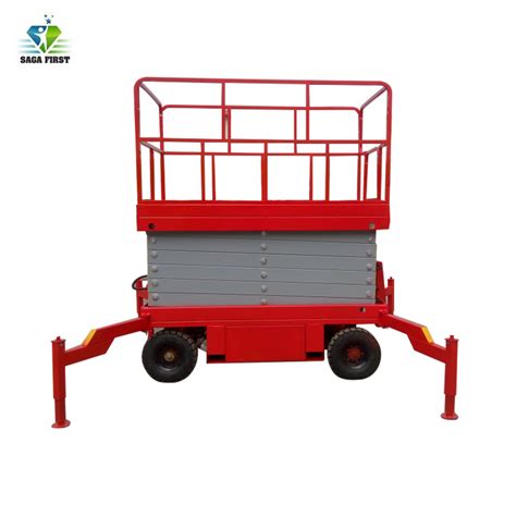 Kg High Duty Small Movable Hydraulic Electric Scissor Lift With Ce