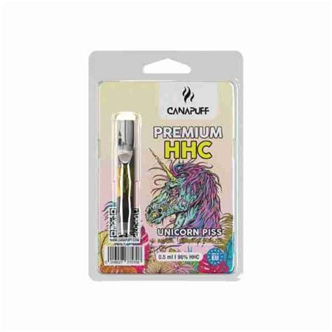 Premium Vape Kartusche Unicorn Piss Hhc Canapuff Hhc Thc