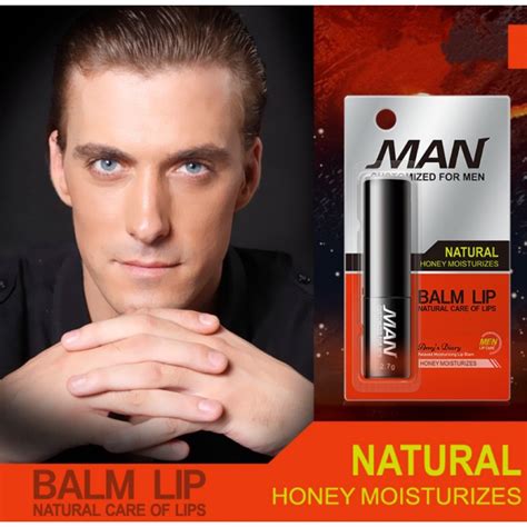 Jual Lip Balm Man Pemerah Bibir Permanen Pria Melembabkan Shopee