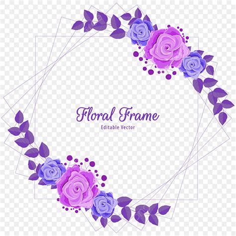 Luxury Floral Frame Vector Design Images Luxury Geometric Floral Frame