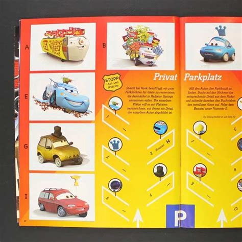 Cars 2 Panini Sticker Album Sticker Worldwide