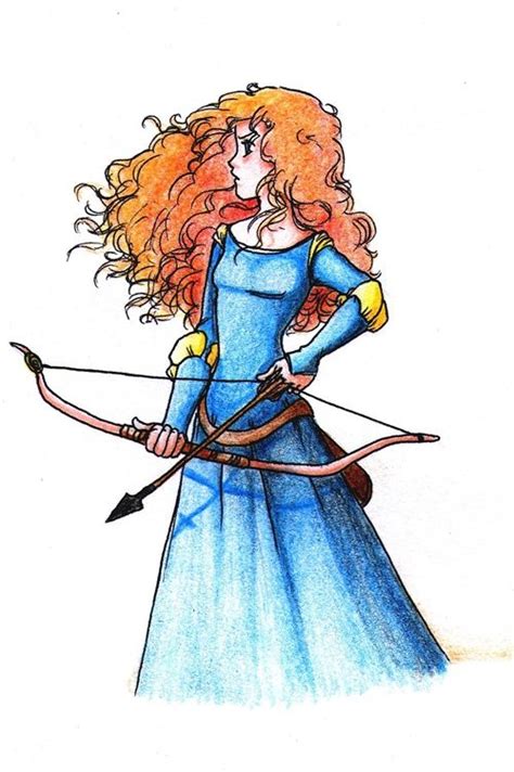 Pin On Merida Disney Drawings Sketches Disney Princess Drawings