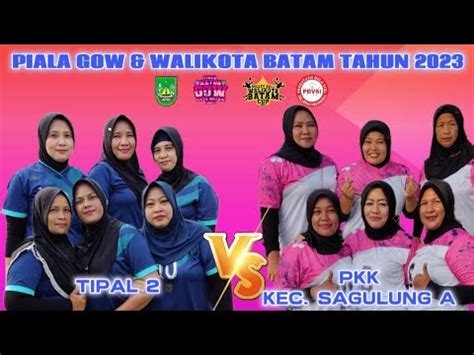 Piala Gow U Pkk Tiban Palem Vs Pkk Kec Sagulung A Youtube