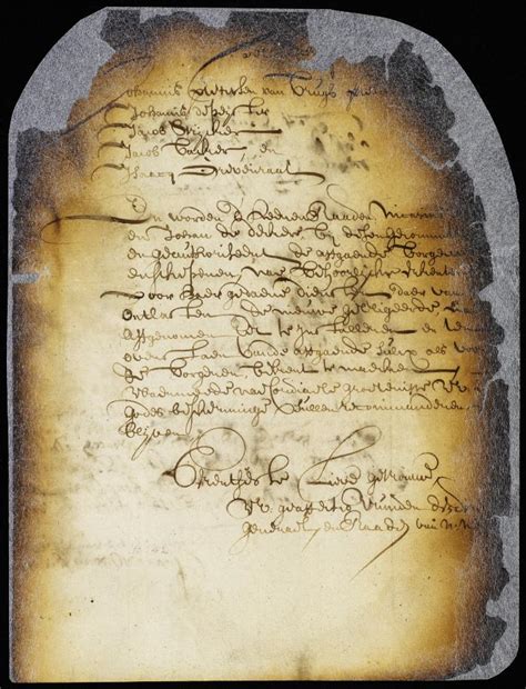 Document Appointment Of Burgomasters And Schepens Of New Amsterdam For