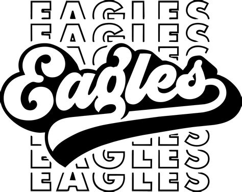 Eagles Mascot SVG, Eagles SVG, Pride Mascot Svg, Game Day SVG, Go ...