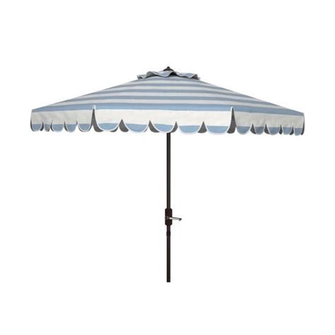 Create A Posh Patio With A Scalloped Umbrella — Liven Design Market