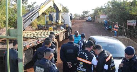 Serra Do Curral Pbh Usa Pol Cia E Guarda Para Impedir A O De