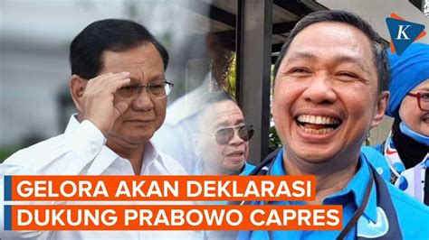 Usai Bertemu Gerindra Partai Gelora Akan Deklarasi Dukung Prabowo