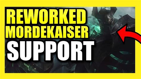 New Reworked Mordekaiser Support Full Gameplay As New Morde Support Pbe Youtube