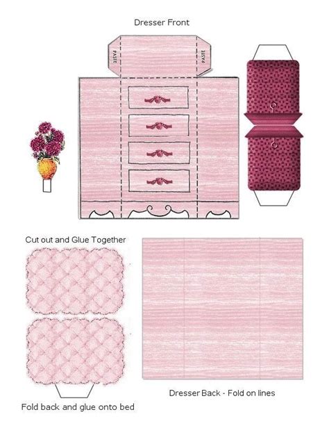 Pin By Synøve Andreassen On Paperdolls House Paper Doll House Paper Furniture Paper Crafts