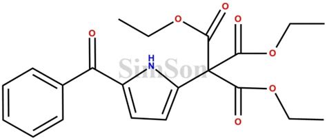 Benzoylpyrrole Methanetricarboxylic Acid Triethyl Ester Cas