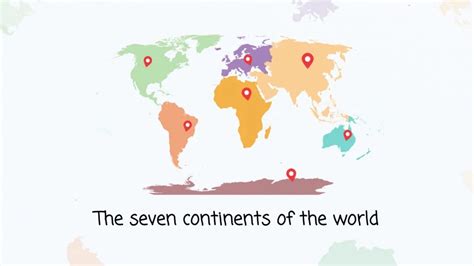 continents   world template